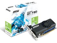 MSI N730K-1GD5LP/OC videokaart NVIDIA GeForce GT 730 1 GB GDDR5