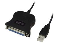 LogiLink Adapter USB to DSUB-25 - parallelle adapter