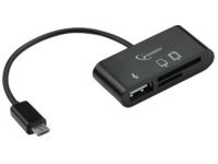 Gembird UHB-OTG-01 - kaartlezer - micro USB 2.0