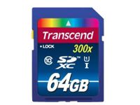 Transcend Premium - flashgeheugenkaart - 64 GB - SDXC UHS-I