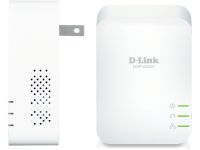 D-Link PowerLine AV2 1000 HD Gigabit Starter Kit DHP-601AV - bridge - aansluitbaar aan muur