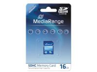 MediaRange - flashgeheugenkaart - 16 GB - SDHC