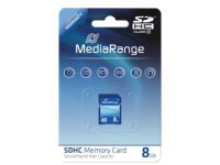 MediaRange - flashgeheugenkaart - 8 GB - SDHC