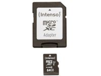 Intenso Premium - flashgeheugenkaart - 64 GB - microSDXC UHS-I