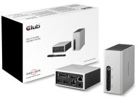 Club3D SenseVision USB 3.0 4K Mini Docking Station - dockingstation - DVI, HDMI