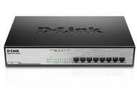 D-Link DGS 1008MP - switch - 8 poorten - onbeheerd - rack-uitvoering