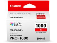 Canon PFI-1000 R - rood - origineel - inkttank