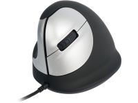 R-Go HE Mouse Ergonomische muis, Medium (165-195mm), Linkshandig, Bedraad - muis - USB