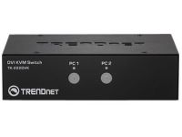 TRENDnet TK 222DVK - KVM / audio / USB switch - 2 poorten
