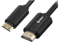 Sharkoon 3m, HDMI/Mini HDMI 3m HDMI Mini-HDMI Zwart HDMI kabel