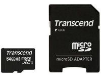 Transcend Premium - flashgeheugenkaart - 64 GB - microSDXC UHS-I