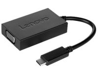 Lenovo USB C to VGA Plus Power Adapter - externe video-adapter