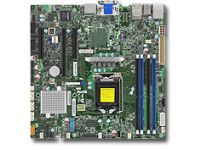 Supermicro X11SSZ-F server-/werkstationmoederbord LGA 1151 (Socket H4) Micro ATX Intel® C236