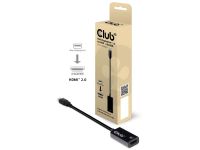 Club 3D video/audio-adapter - DisplayPort / HDMI - 16.86 cm