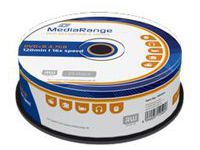 MediaRange - DVD+R x 25 - 4.7 GB - opslagmedia