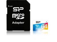 SILICON POWER Elite - flashgeheugenkaart - 64 GB - microSDXC UHS-I