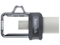 SanDisk Ultra Dual M3.0 - USB-flashstation - 16 GB