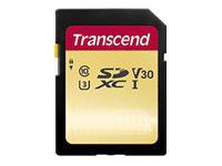 Transcend 500S - flashgeheugenkaart - 64 GB - SDXC UHS-I