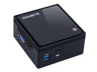 Gigabyte GB-BACE-3160 PC/workstation barebone 0,69L maat pc Zwart J3160 1,6 GHz