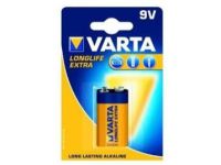 Varta Longlife Extra 9V Bloc Wegwerpbatterij Alkaline