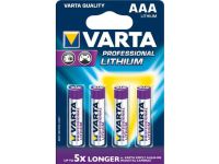 Varta Professional Lithium AAA Wegwerpbatterij