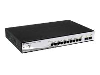 D-Link Web Smart DGS-1210-10P - switch - 10 poorten - Beheerd - desktop